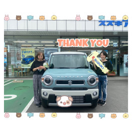 新型ハスラーご納車です！！
